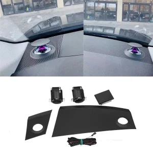 라이즈 리프트 앰비언트 라이트 스마트 스피커 오디오 아우디 A6 A7 C8 트위터 도어 커버 고휘도 LED32 컬