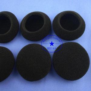 헤드폰 이어폰 헤드셋용 스폰지 이어패드  검은색 Q38LW Q68 MDR-Q21 BT140  35mm  20 개