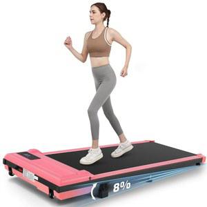 가정용 팬나이 러닝머신, 언더 데스크 워킹 패드 리모컨이 있는 2-in-1 러닝, 걷기 및 조깅 휴대용 조립이 필요 없음, 2024년 업그레이드