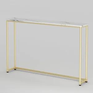 북유럽 심플 슬림 벽면 콘솔 틈새 원목 거실 현관 선반 철제 폭좁은