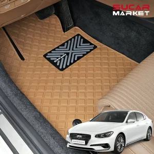 카줌 그랜저IG 하이브리드 스퀘어 가죽 발매트 트렁크매트 차량용품