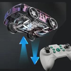 2 4 라이트 공중 육상 잉카 RC 놀이 원격 조종 1 드론카 야외 전동 무선 장난감 자동차 듀얼 콥터 in