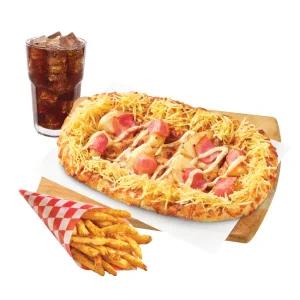 피자헛 (1인 피자) 더블 포테이토 플래츠 세트