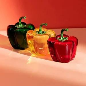 크리스탈 쿼츠 유리 수집품 모형 품 유약 기념품 장식 홈 선물 유색 데코 이색