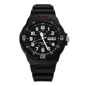 남성 Analog 아날로그 우레탄 손목 시계 MRW 200H 1BVDF)