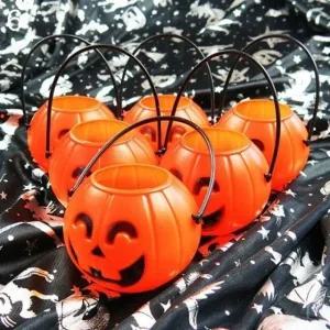 할로윈 미니호박바구니 6개입 6.5x5.5