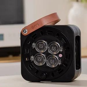 러그박스 캠핑릴선 전기 연장선 리드선 10M 큐브릴 캡형 올블랙 1.0SQ