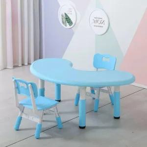 공부방 테이블 키즈 드로잉 아동 놀이방 학습 유아 리프팅 핑크