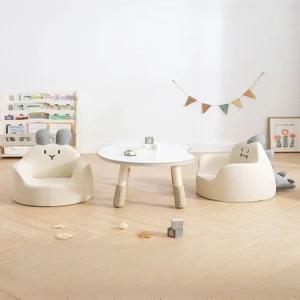 아기 테이블 유아 낮은 책상 애기밥상 공부상