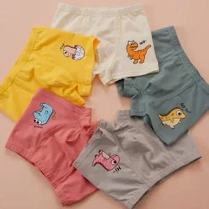 [빌도르] 베비뇽 5매 남아 드로즈 사각 아동 키즈 어린이 팬티 세트