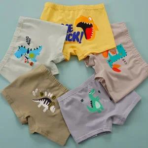 [빌도르] 컴백 5매 남아 드로즈 사각 아동 키즈 어린이 팬티 세트