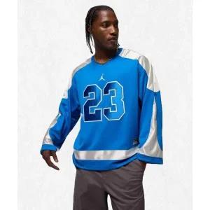 [나이키] NIKE 조던 브루클린 컬리지에이트 하키 저지 M - 스포츠 블루 세일 HV0109-459 2447808