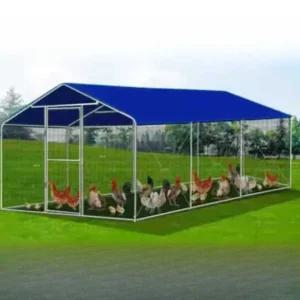 야외 닭장 조립식 그물망 사육장 토끼 케이지 울타리