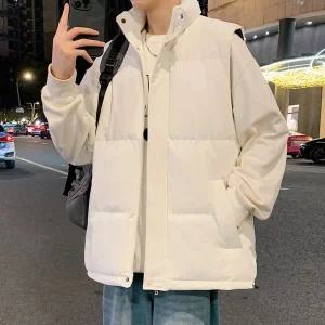 패딩조끼 빅사이즈 8XL 뽀글이 역시즌 스타일 후드 남성