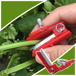 다기능 보호대 캐처 엄지칼 정원 전정기 과일 따기 장치 안전 칼날 도구 절단 링 손가락