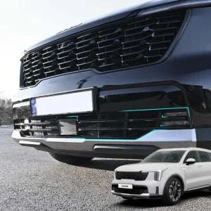 쏘렌토 MQ4 페이스리프트 튜닝 그릴하단 방충망 커버 그릴하단방충망