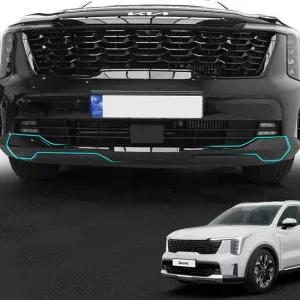 쏘렌토 MQ4 페이스리프트 튜닝 프론트 범퍼 하단 몰딩 자동차튜닝몰딩