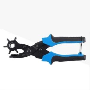 [콩심팥심]펀치 플라이어 다용도 펀칭기 회전 홀펀치 가죽 벨트