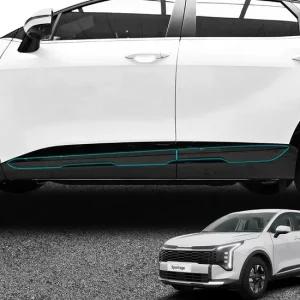 스포티지 NQ5 페이스리프트 튜닝 도어가니쉬 사이드가니쉬