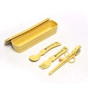 한진옥수수지능개발젓가락스푼포크케이스세트 유아식기 유아그릇 유아스푼 유아포크 아기포크