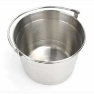 스테인리스 식품 저장통 와인 아이스버킷 중형 뚜껑 없는 양주 보관함 (WFKM1RW)