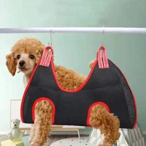 [콩심팥심]반려견 미용해먹 애완동물 거치대 강아지 발톱 해먹