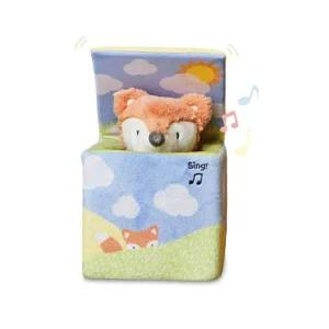 봉제완구 까꿍놀이 여우인형 작동 아기장난감 멜로디