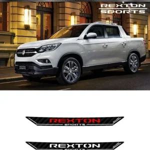 자동차튜닝 쌍용 렉스턴스포츠 카본 외부튜닝 프론트 가니쉬