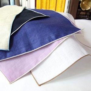 린넨 칼라 포켓치프