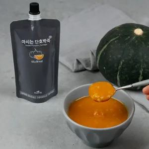 두손푸드 간편하게 마시는 단호박죽 (130g) / 식사대용 간식용 건강식 영양죽