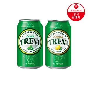 [롯데칠성] 트레비 (라임/레몬) 355ml x 24캔
