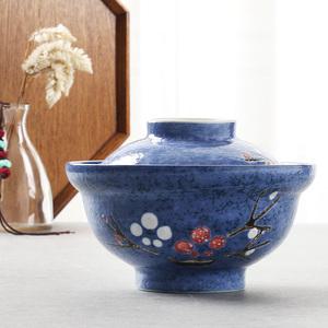 일본 슈난 돈부리 그릇 뚜껑있는 텐동 밥그릇 덮밥 일본식 규동 공기