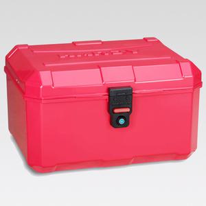 HD100 핑크 튼튼한 재질 특대 탑박스 리어백 헬멧3개 수납 특대형 배달용 피자박스 수납 배달대행통 케이