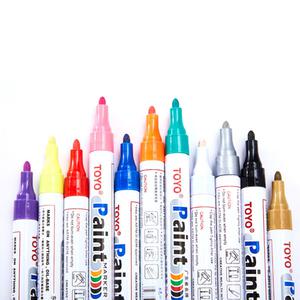 오토바이 타이어마카 컬러펜 마커펜 유성팬 아크릴 그림 자동차 스쿠터