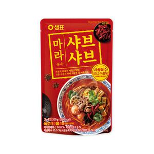 샘표 마라 샤브샤브 육수 200g 1개