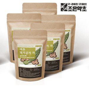 [굿허브]국산 여주 돼지감자차 티백 1g x 100티백 (대용량) x 5