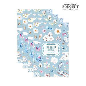 부케가르니 퍼퓸드 샤쉐 베이비파우더향 L사이즈 20g x4개