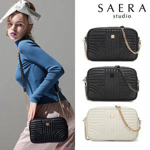 [세라]스튜디오세라 소가죽 퀼팅 크로스백 H18H552 4color