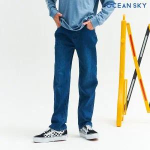 [보리보리/오션스카이]남아 슬림 스트레이트 데님 팬츠-CEJB2301B04