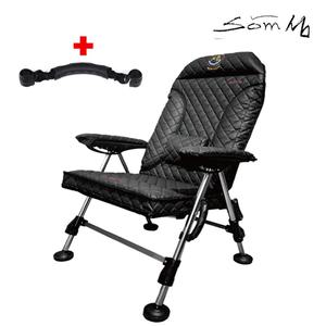 섬의자 프리미엄 칸2 낚시의자 럭셔리 와이드 민물낚시 의자＋손잡이포함