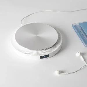 탁상용 원목 ai 블루투스 TRETTITRE 오리지널 CD 플레이어 스피커 휴대용 음악