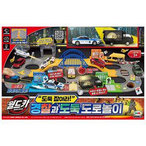 [미미월드]월드카 경찰과도둑 도로놀이 미니카[34303690]