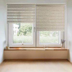 [텐바이텐]투톤 콤비블라인드 아이보리블루