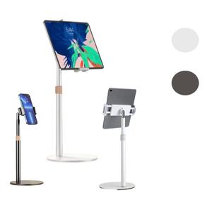 NUBASE 아이패드 태블릿 아이폰 탁상용 자바라 높이조절 거치대 360도회전