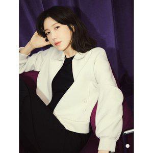 갤러리아 올리비아로렌 블루종 점퍼형 자켓 VVCFU3F8261