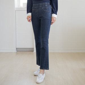 엄마옷 마담4060 이디부츠컷데님팬츠 40대50대 -ZPN2409001-