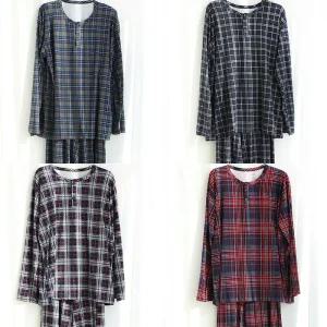 FW 남성홈웨어 피치기모잠옷 심플 실내복 세트 빅사이즈잠옷