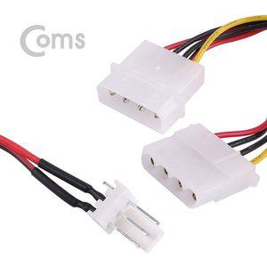 Coms 쿨러 케이블 (쿨러전원 3Pin IDE 4PM F) 30cm (WFFPF15)