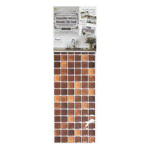 SE 보스타일 모자이크 타일시트 1P 앤브라운 (WFGJPAI)