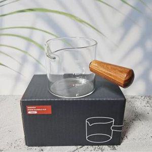 [기타]모던 LCFATDJW 계량컵 핸들 내열유리 커피 용량컵 유리컵 100ml